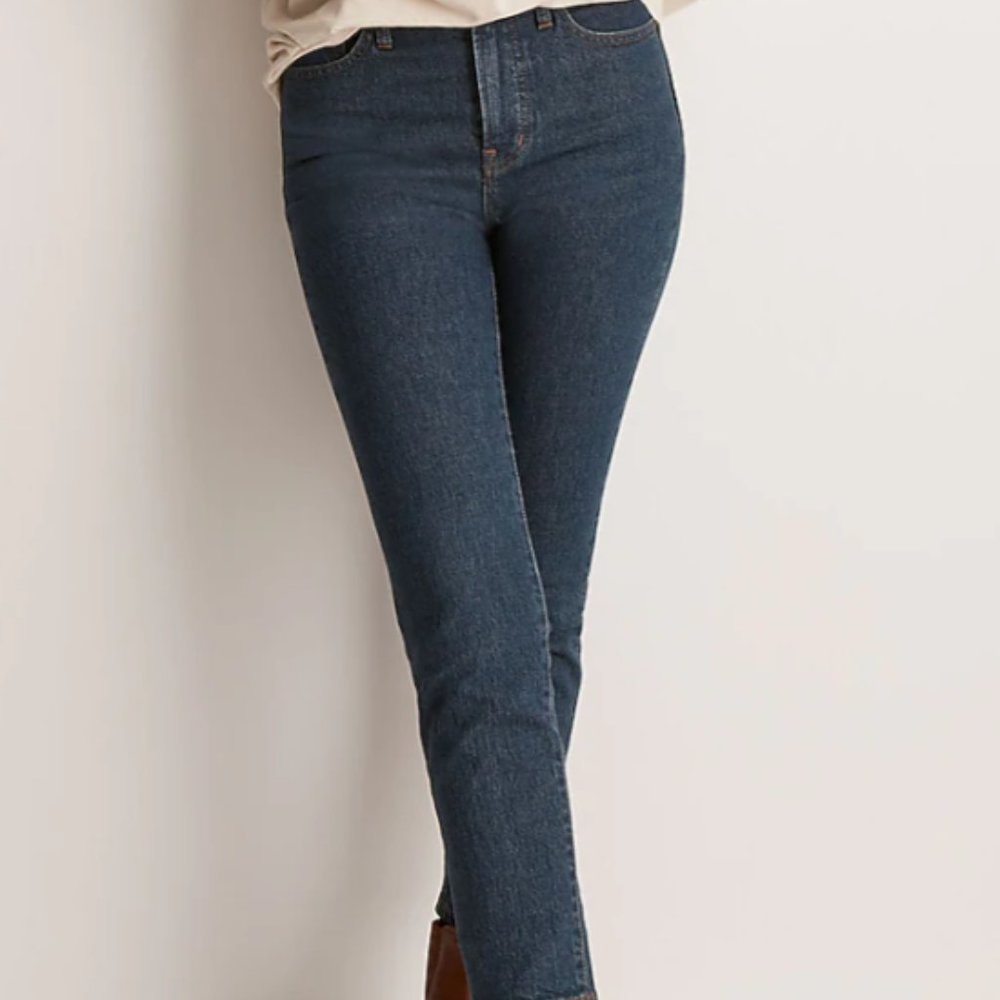ENC Madewell mid rise perfect vintage jeans haight dark wash size 28